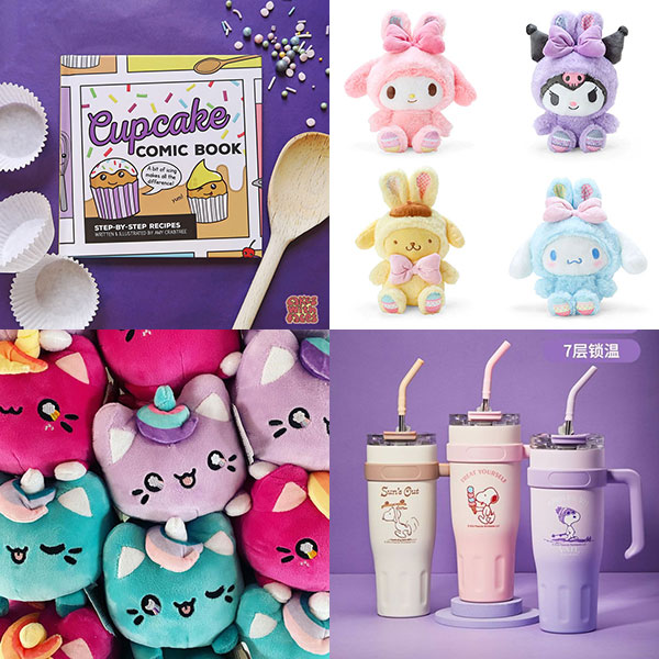 News and offers from our kawaii sponsors including Sanrio Easter plush, Meowchi plush, Snoopy travel cups, cupcakes comic book and more + discounts! supercutekawaii.com/2024/03/super-…