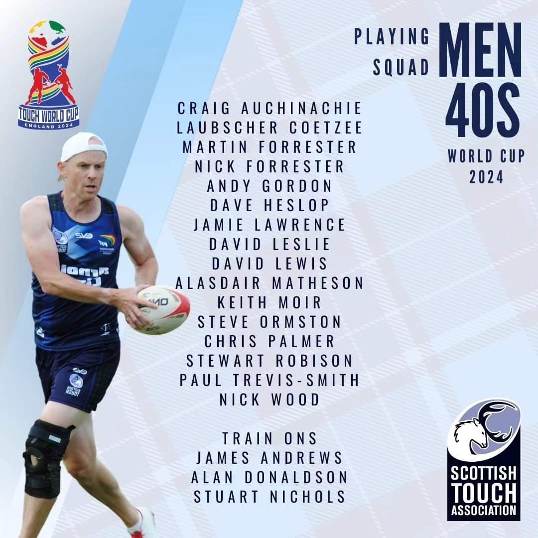 A lot of hard work gone into this and it's only the beginning.... I am representing Scotland at a world cup... that is a surreal and wonderful sentence that I need to get used to!