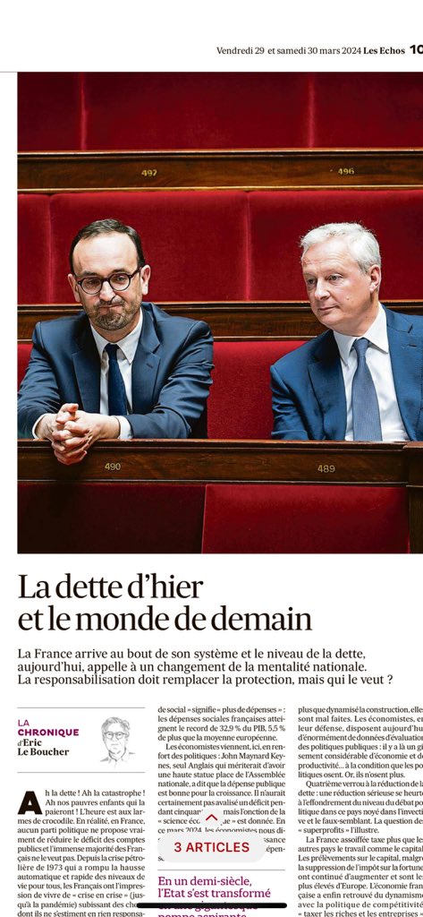 Nouv_Energie_Haute-Garonne (@nouv_energie_31) on Twitter photo La dette appelle à un changement de la mentalité nationale : la responsabilisation doit remplacer la protection. Qui le veut ? nécessaire et possible, redonnons espoir, confiance aux Français pour reprendre notre destin en mains. Allons-y <a href="/davidlisnard/">David Lisnard</a> risquons de réussir ! 🇫🇷 La dette appelle à un changement de la mentalité nationale : la responsabilisation doit remplacer la protection. Qui le veut ? nécessaire et possible, redonnons espoir, confiance aux Français pour reprendre notre destin en mains. Allons-y <a href="/davidlisnard/">David Lisnard</a> risquons de réussir ! 🇫🇷