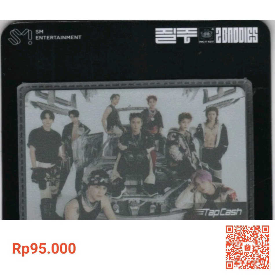 Saya menjual Tapcash NCT127 seharga Rp95.000. Dapatkan produk ini hanya di Shopee! shope.ee/3fgXGSrAQt?sha… #ShopeeID