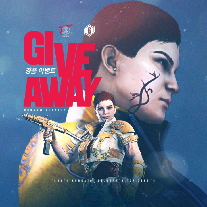 🚨 PSG TALON Thorn and Gun Skin Giveaway 🚨

We are giving away the new 1x PSG TALON Thorn and UBZK50GI skins!

To join:
📌 Follow <a href="/psgtalonr6/">PSG TALON R6</a> 
📌 Like and retweet
📌 Tag 2 of your friends with the hashtag #SOARWITHTALON

The giveaway ends on April 5, 2024!

#ICICESTPARIS 🔴🔵