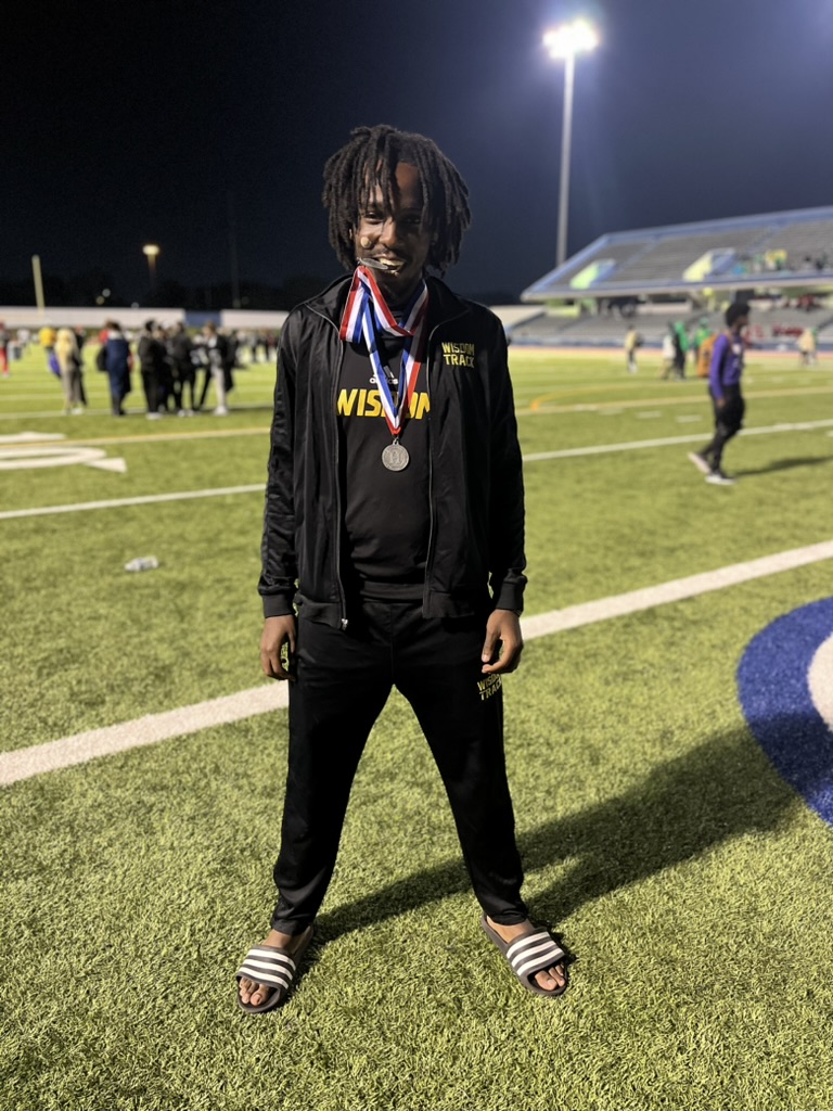 Congratulations to our senior Yohana 'KK' Kaniaru (@k_kaniaru) for qualifying for the area track & field meet in all 3 events he competed in (all PRs)! -2nd in the 100m hurdles 🥈 (17.68) -2nd in the 300m hurdles 🥈 (43.13) -4th in the long jump (19'11.5') #multisportathlete