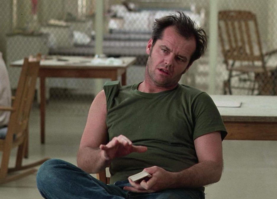 ecto_fun's tweet photo. watched one flew over the cuckoos nest and immediately realized jack nicholson in this is one of the best performances i ever seen. ive never seen a cast of this size all acting at such a high level it’s insane https://t.co/SBw3knIIh5