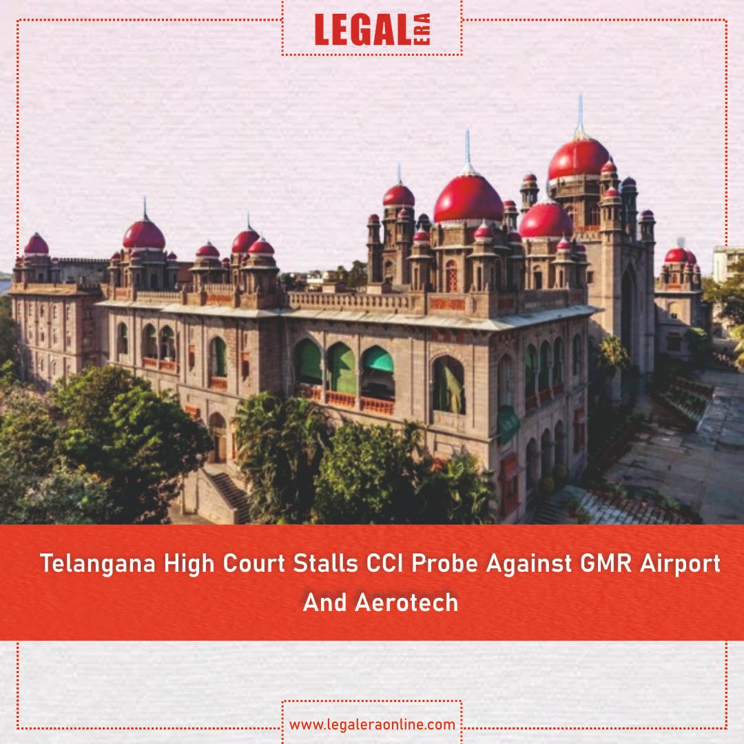 Telangana High Court Stalls CCI Probe Against GMR Airport And Aerotech
.
Link to read the full News : legaleraonline.com/from-the-court…
.
#TelanganaHighCourt #JusticeSurepalliNanda #CompetitionCommissionofIndia #GMRHyderabadInternationalAirport #GMRAeroTechnicLtd #CompetitionAct #AirWorks