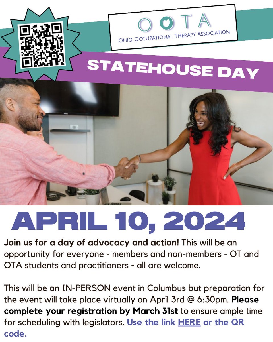 Registration will close at the end of the day TODAY, March 29th, so use the link below or the QR code to register!
forms.office.com/r/JMiaybsGVW