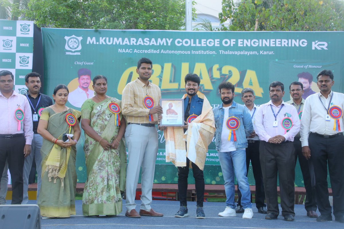 mkcekarur's tweet photo. The ORLIA'24 Intra College Cultural Fest at MKCE was electrifying and left everyone buzzing with excitement and unforgettable memories. 

https://t.co/AzT7lcM40c

#MKCE #MKCEkarur #ORLIA24 #MKCECulturalFest #ElectrifyingNight #UnforgettableMemories #BlissfulEntertainment #MrAzhar https://t.co/KcR6PeUIf0