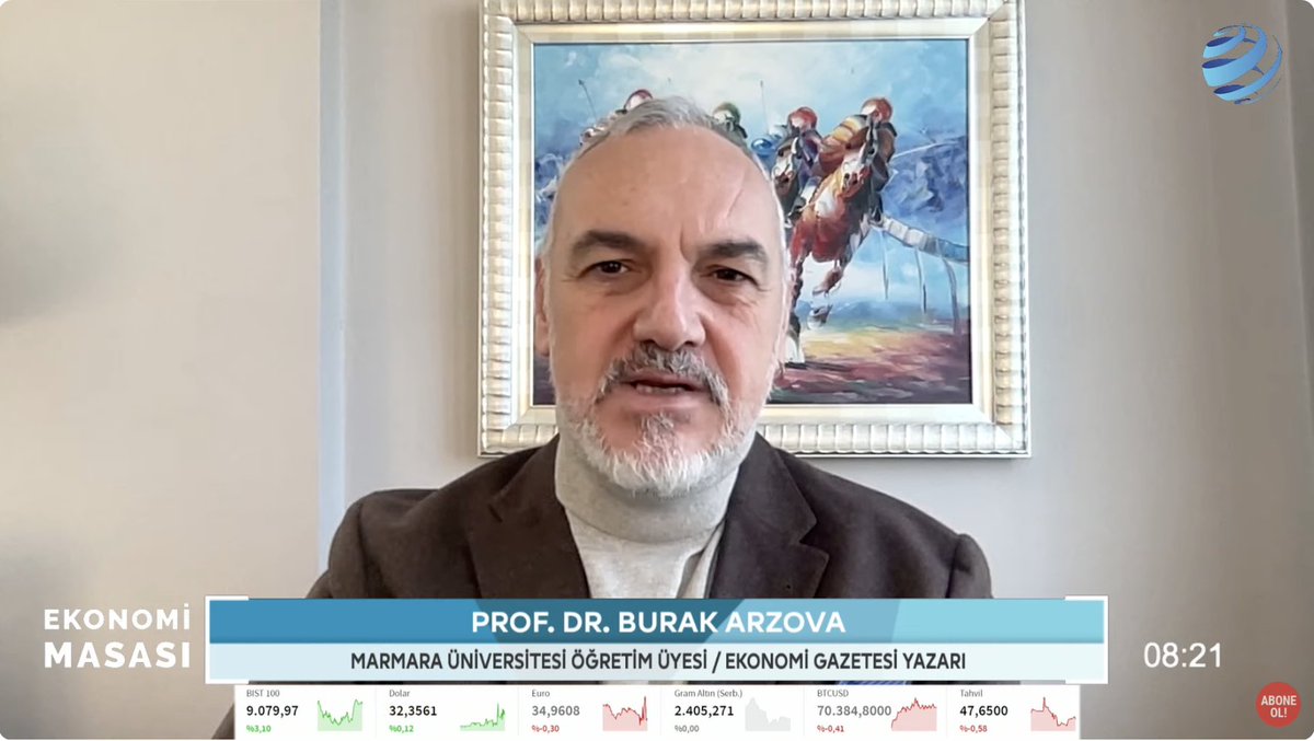 #CANLI Prof. Dr. Burak Arzova Türkiye ekonomisine dair değerlendirmelerini aktarıyor @arzovaone @serefoguz @berfincipa youtube.com/live/zpOoTRC7J…