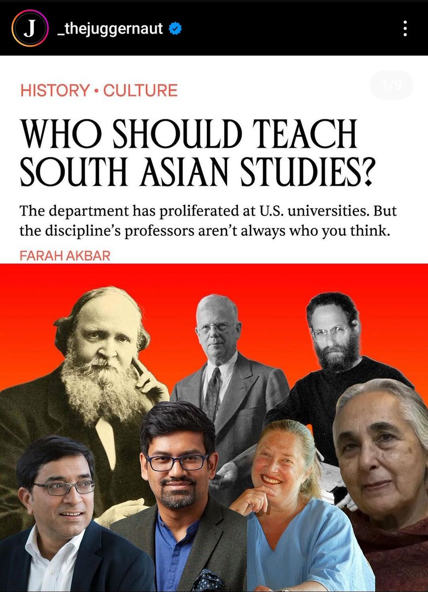 The broader question of Western academics more often than not teaching South Asian Studies emerging marks a start of healthy debate, however to say that monopolizing it with southasian academics is the solution does no good to the discipline given the preeminent monopolyof [cont.