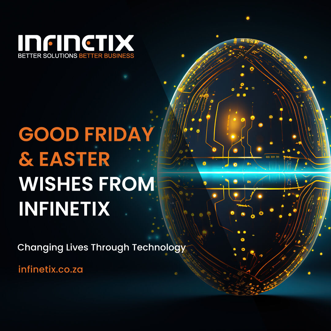 From all of us at #Infinetix, we extend warm wishes to those celebrating this special time of year. As we reflect on the solemnity of #GoodFriday & the hopefulness of #Easter, may your hearts be filled with peace, love,& gratitude. #happyeaster #changinglivesthroughtech