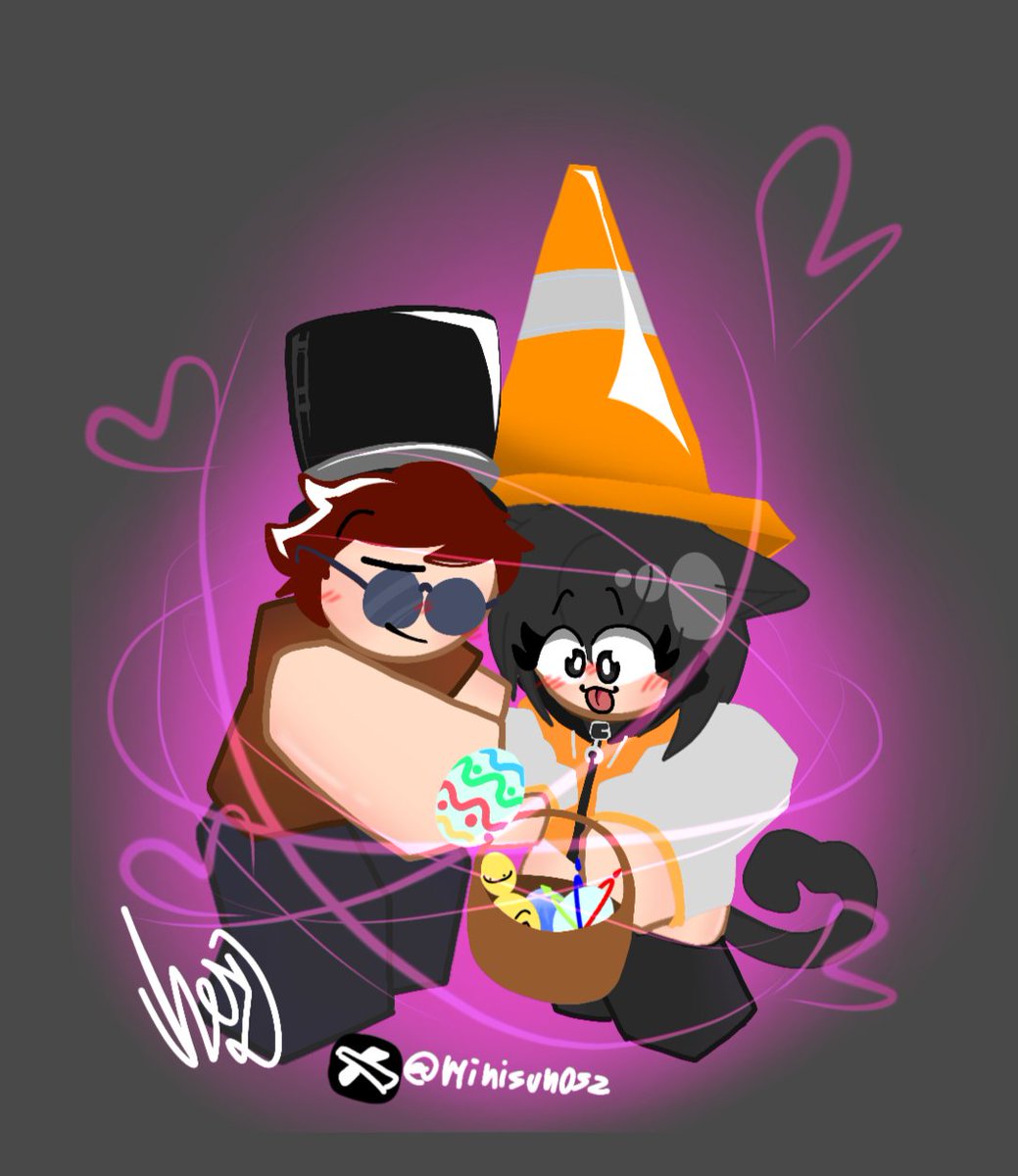 Minisun052's tweet photo. @LeftRight2601 &amp; @DeerChung sorry for ping again but this one is finished ver
And Olly, Ham and pogger
#Heavenstandcontest #Heavenstand #EasterEggs https://t.co/kMb34cFrRw