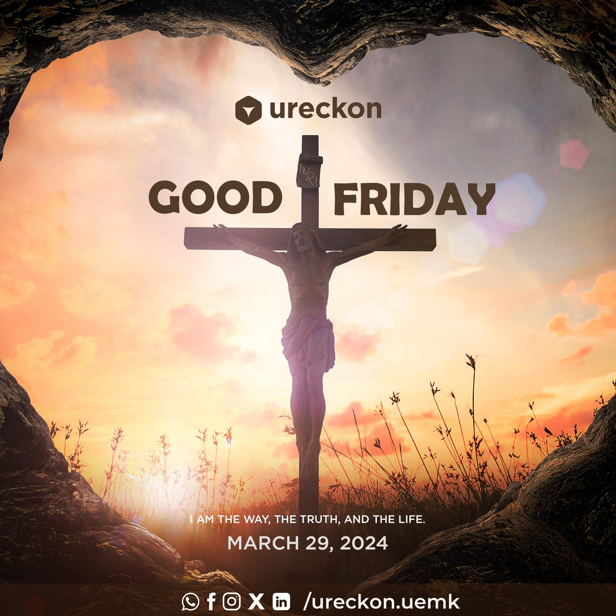 On this occasion of Good Friday,let us pause to show our gratitude for the boundless grace & mercy bestowed upon us.On this sacred day,team Ureckon extends heartfelt wishes for peace & blessings to you & your loved ones. Written by:Aratrika Shome Designed by:Jaydeep Mondal