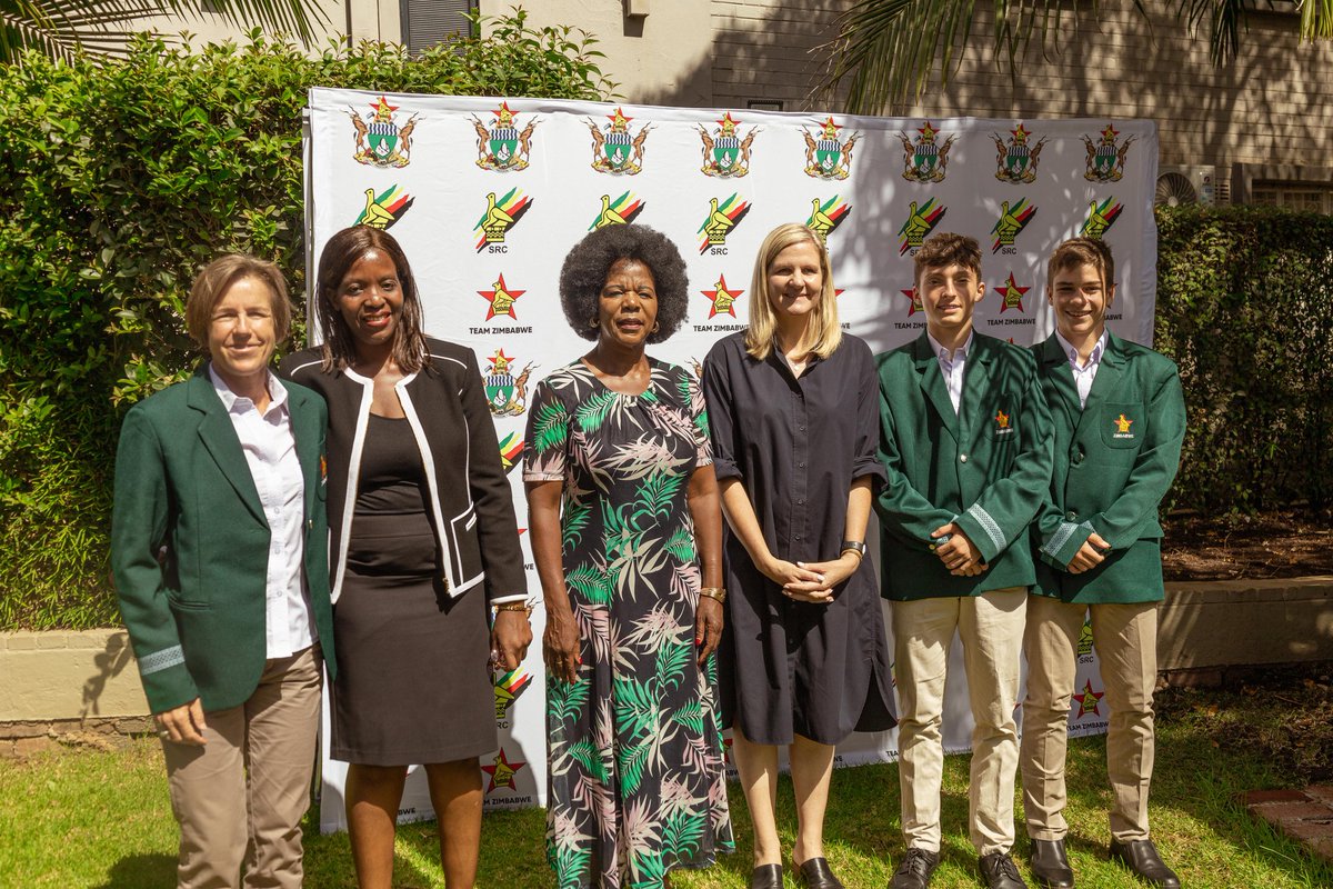 Highlights from the Team Zimbabwe welcome reception hosted by the Ministry of Sport, Arts and Recreation. The team was all smiles as they received their winning incentives.