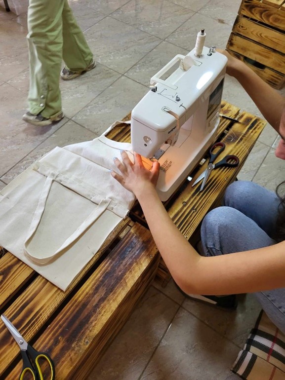 W/frame of Say No to Plastic Bag project, funded by @UNDPArmenia @GEF_SGP, @MNPArmenia w/Sustainable Innovation Center NGO organizes workshop on 4 April at 13:00 for participants 2 sew bags with designed fabric. The event is about turning waste into value.