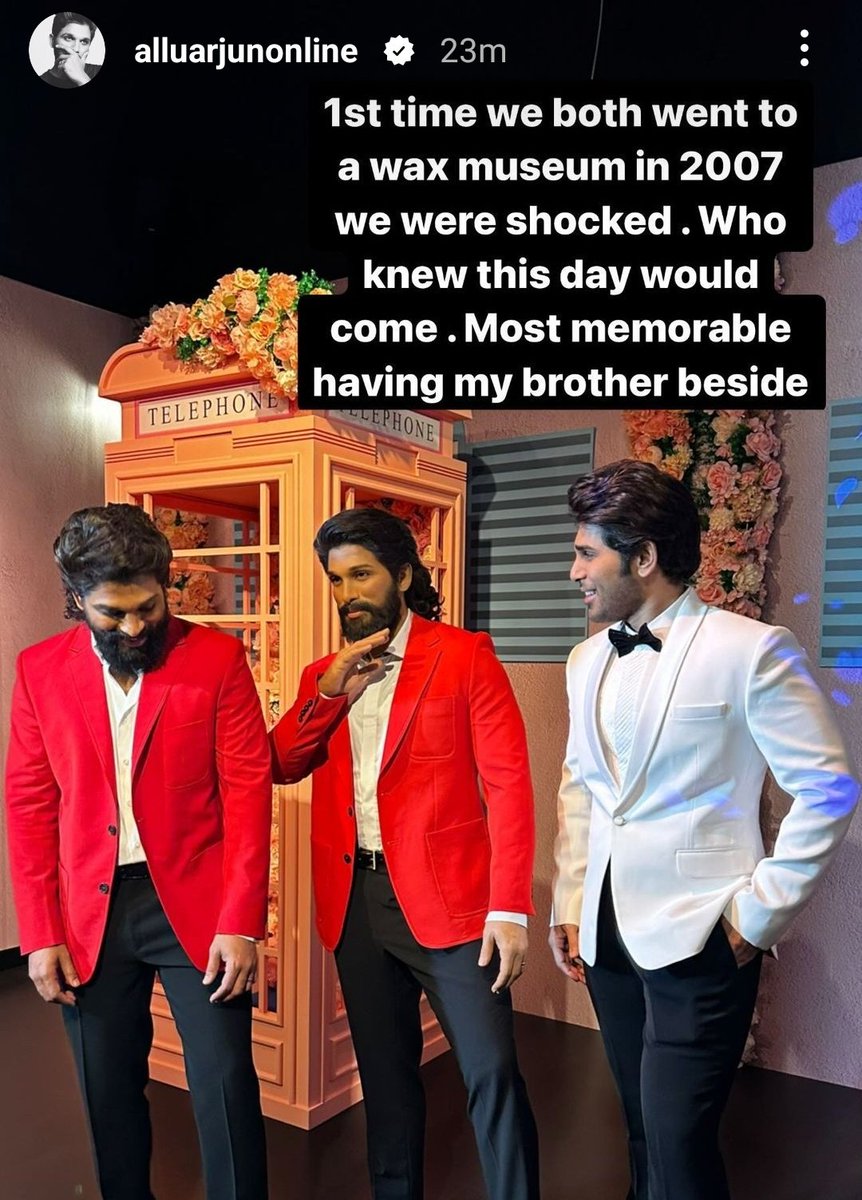 Rollmedia9's tweet photo. #AlluArjun #AlluSirish https://t.co/FqhkO0zRU1