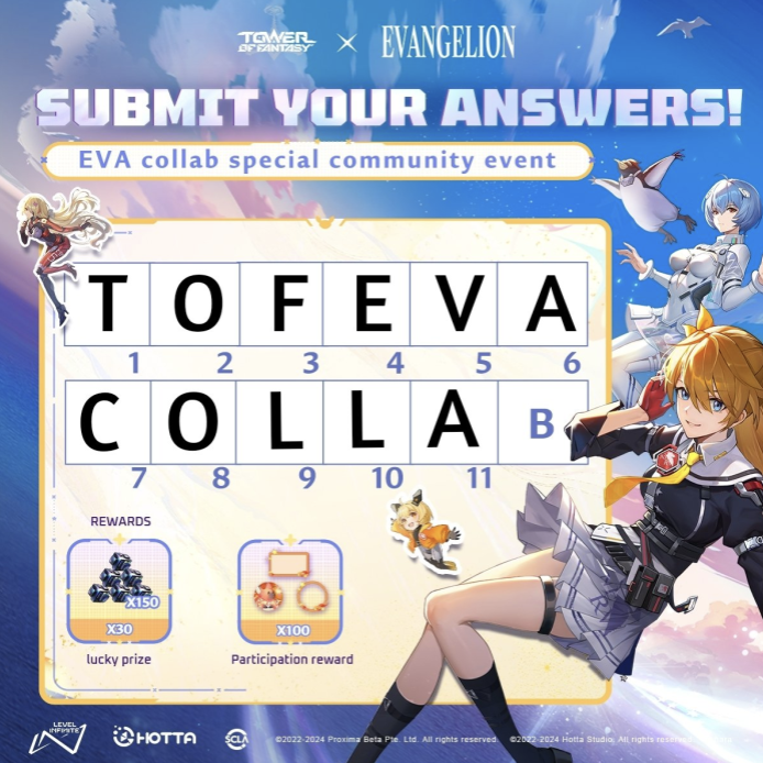 bolabaliku's tweet photo. @ToF_EN_Official #TowerofFantasy #Evangelion https://t.co/IjgKFq9M8i