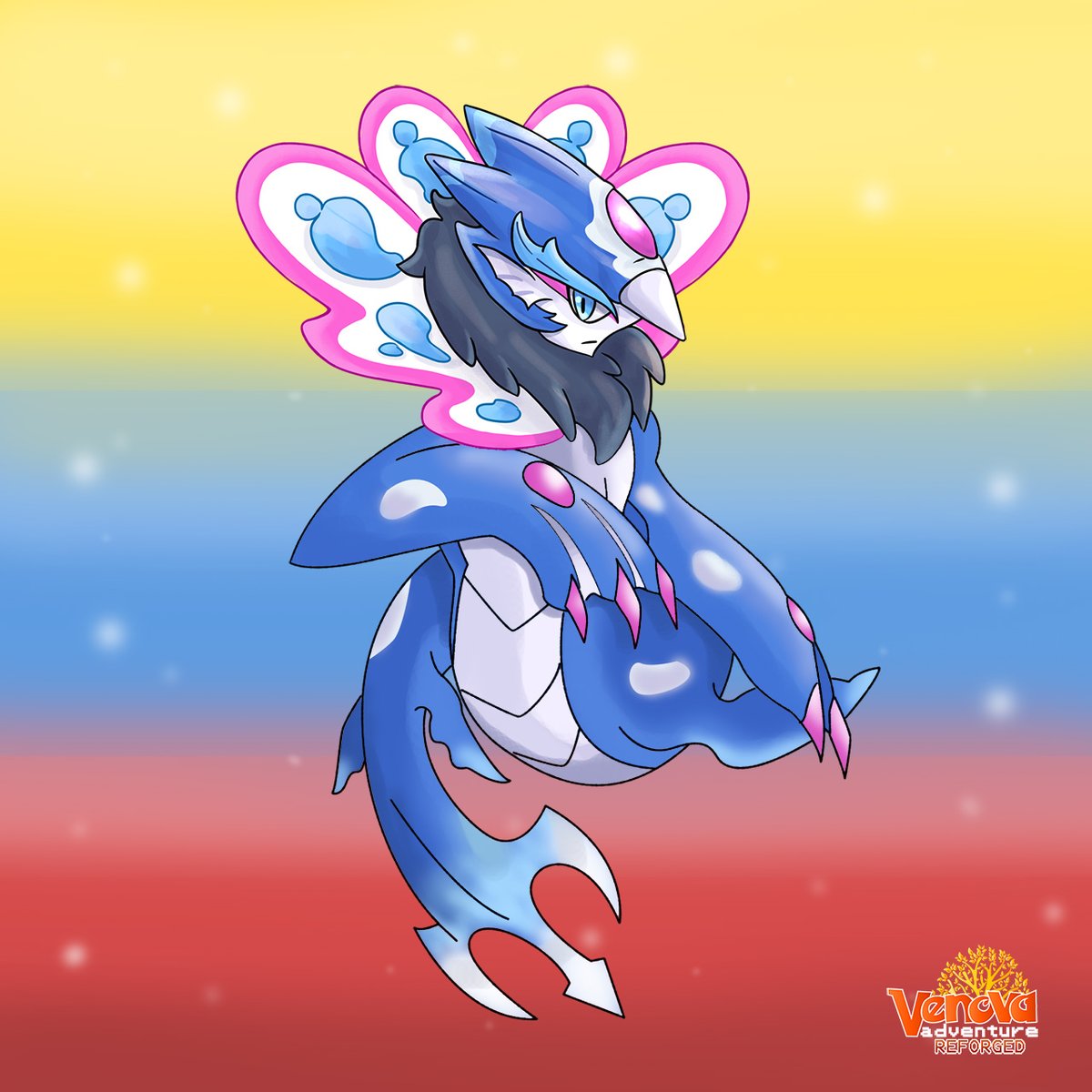 AdventureVenova's tweet photo. ¡Mega Triseidon! https://t.co/UosyQVkDa5