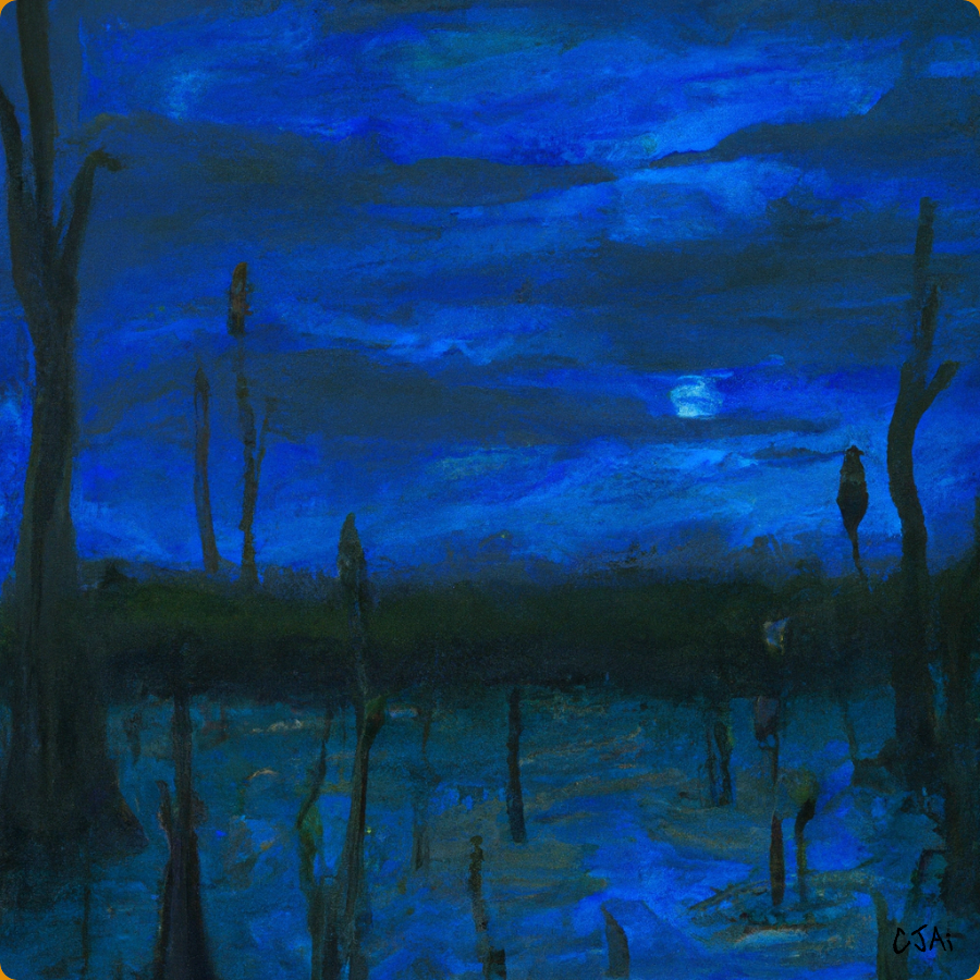 CJAllinson's tweet photo. #swamp #night #nighttime
#art #ai #aiart #aiartist #cjai
#digitalart #digitalartist #digitalartists
#digitalpainting #painting https://t.co/r5jn4CwvqL