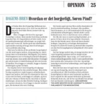 Det er hverken borgerligt eller liberalt at forskelsbehandle borgerne efter deres nationalitet eller deres familievalg. Tværtimod. Det har jeg skrevet om i “Dagens Brev” i Berlingske i dag. #dkpol