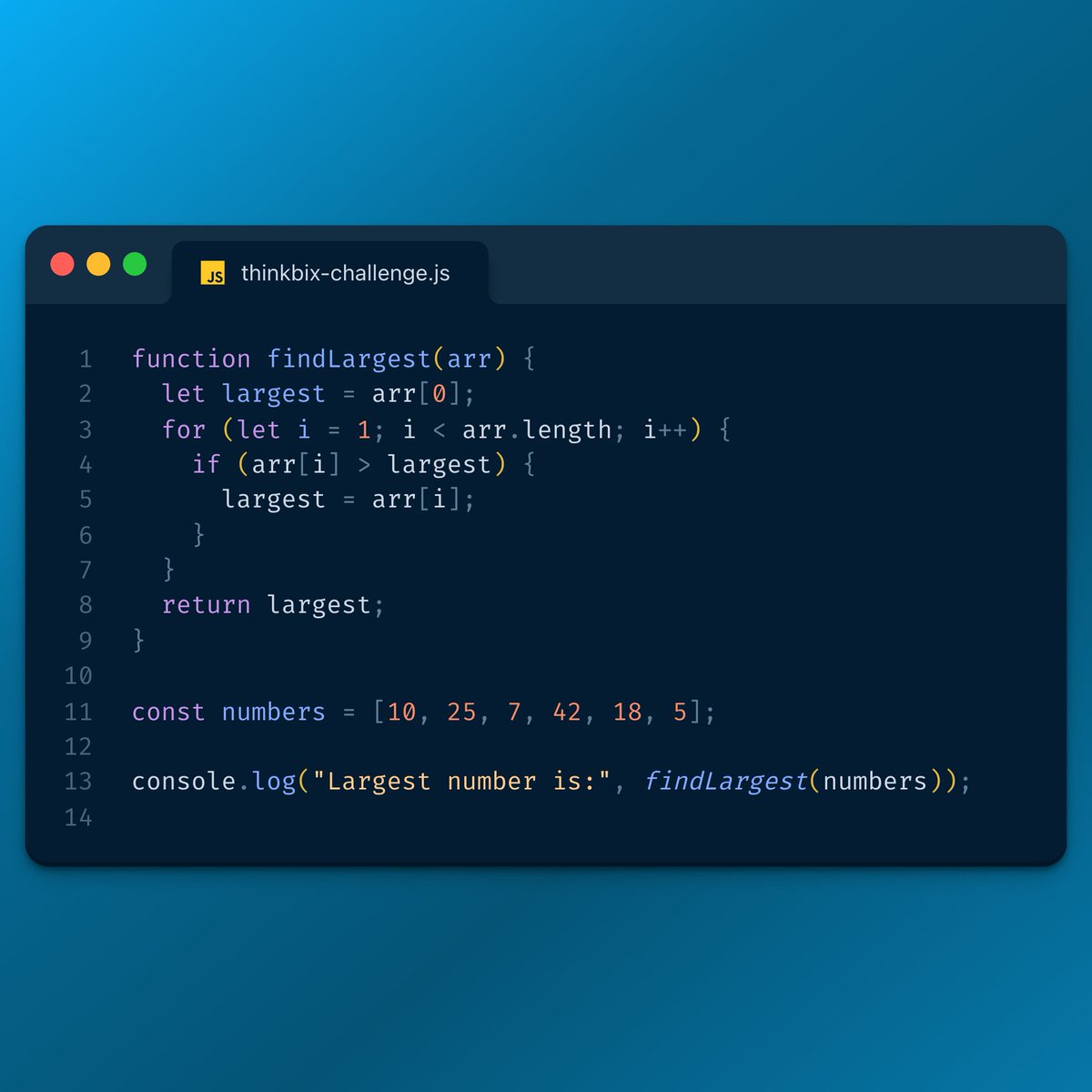 Thinkbix's tweet image. 🚀 #Thinkbix Code Challenge is Here! 🎉💻

#CodeChallenge #ThinkbixTechnologies #JavaScript #ChallengeAccepted #EngageWithUs #TypeScript #Coding #Coder #Developer #Developers #Challenge #Thoughts #CodingJourney #CodingLife #Challengers