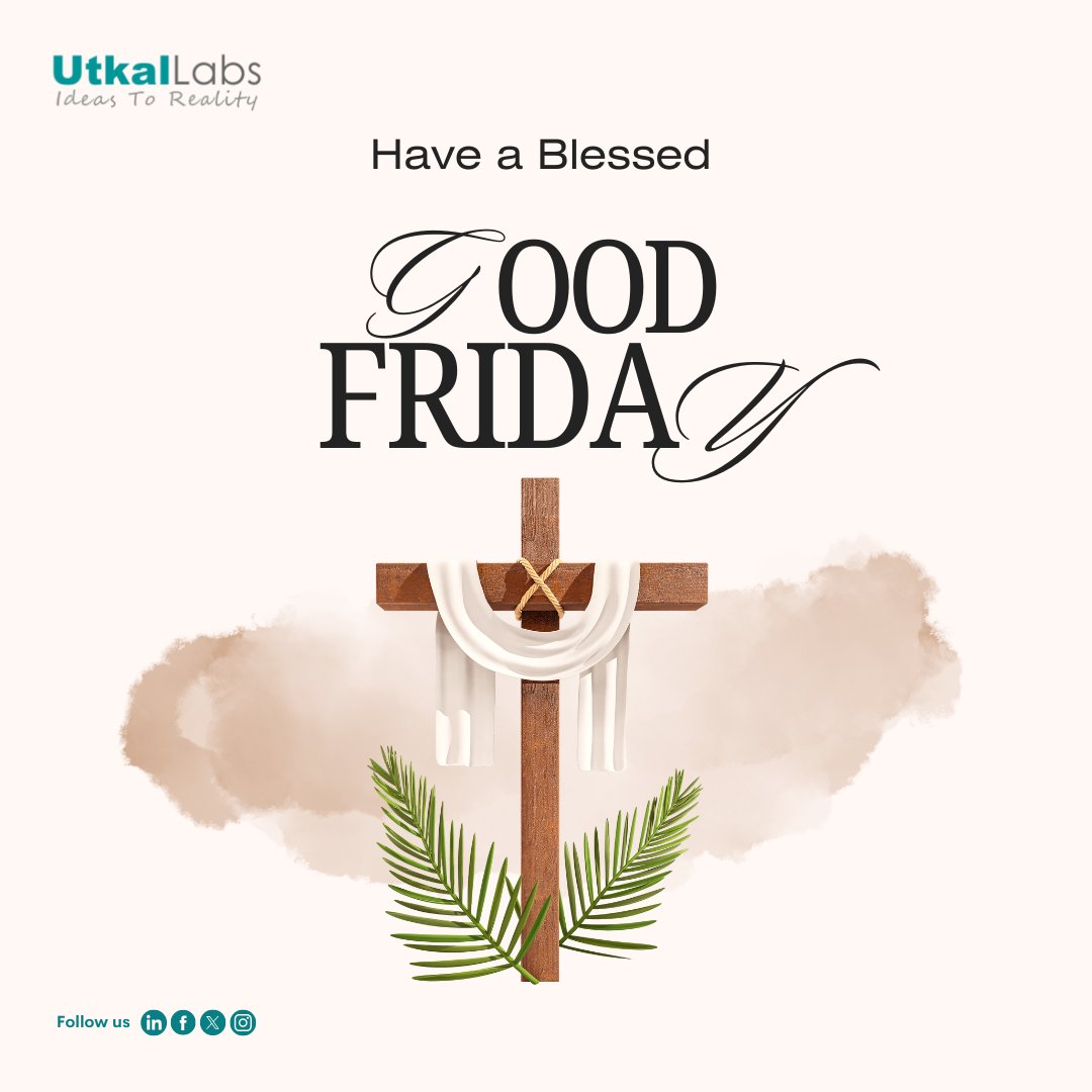 Good Friday, a solemn day for Christians worldwide, commemorates Jesus Christ's crucifixion. May it bring spiritual renewal, peace, and hope to all observing, with blessings for a meaningful day.
#goodfriday #holyweek #jesuschrist #prayerandreflection