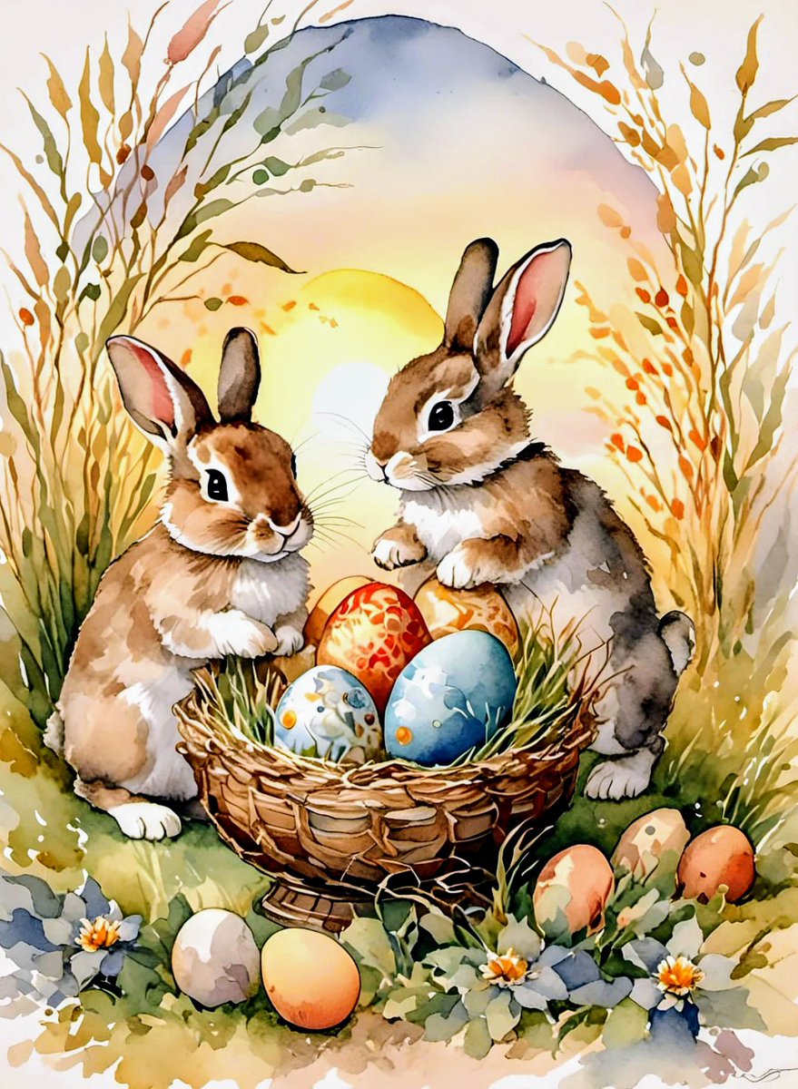 'May your Easter be filled with joy, peace and many colorful surprises. Enjoy the wonderful moments with family and friends as spring comes into full bloom. Happy Easter!' 🐰🌷🥚