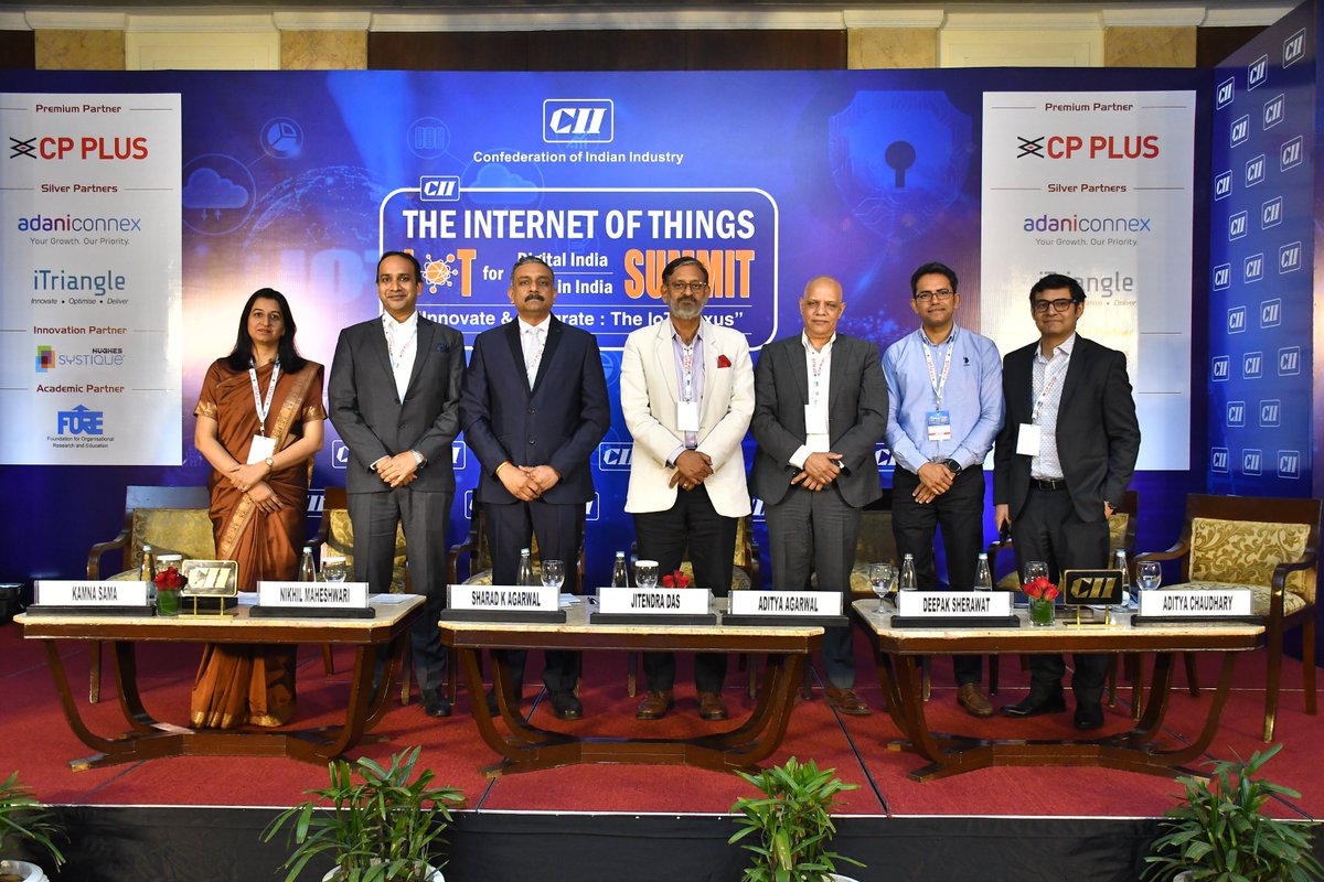 Mr. Deepak Sehrawat, Director, @hsccorp, shared his insights on the topic, “#ConnectedIndustries: #IoT Integration in #Manufacturing & #SupplyChain”, at @FollowCII's #IoTSummit, held in Shangri-La Eros, Delhi & supported by @hsccorp as its #Innovation Partner.

#SystiqueSolutions