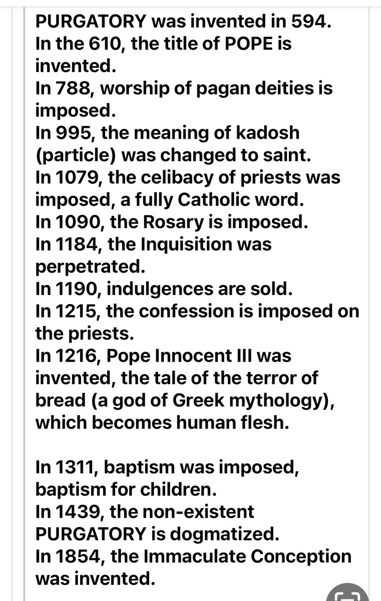 SabrinaGal182's tweet photo. THE CATHOLIC INVENTION https://t.co/8EzhpQT8j5
