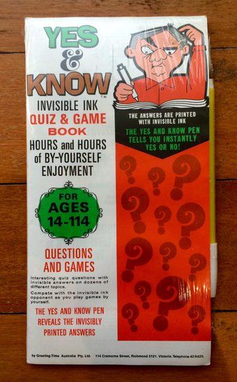 Wow... Wanna get rid of me as a kid? Hand me this and send me on my way...lol! Any memories of this?🖤🖖
#Nostalgic #retrogames #KidsToys #Educational #Games #InvisibleInk #Writing #Quizzes