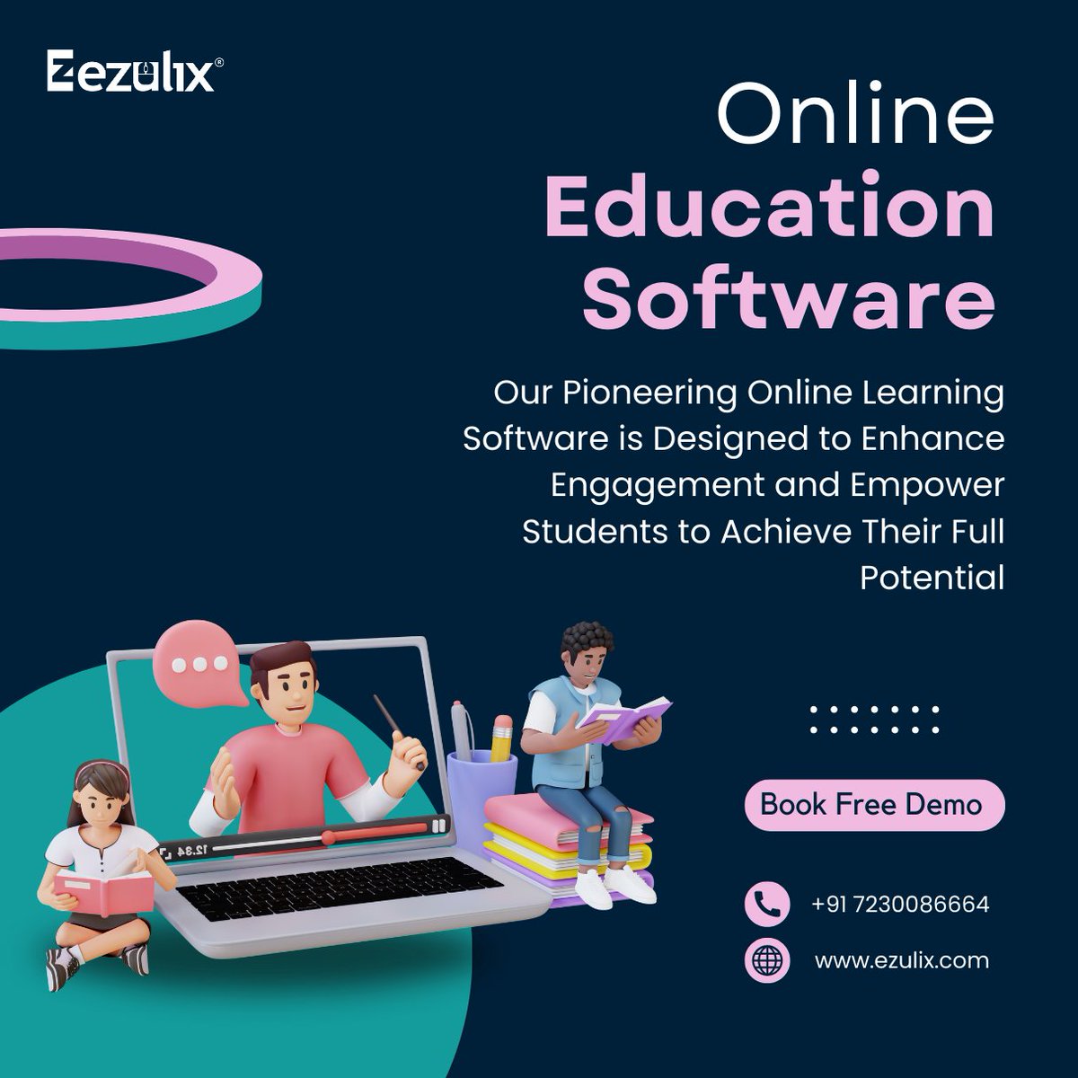 Dive into a world of interactive lessons, personalized learning paths, and seamless collaboration, all from the comfort of your own space. Elevate your educational journey with technology that empowers and inspires.

#OnlineEducation #LearningMadeEasy #software #educationsystem