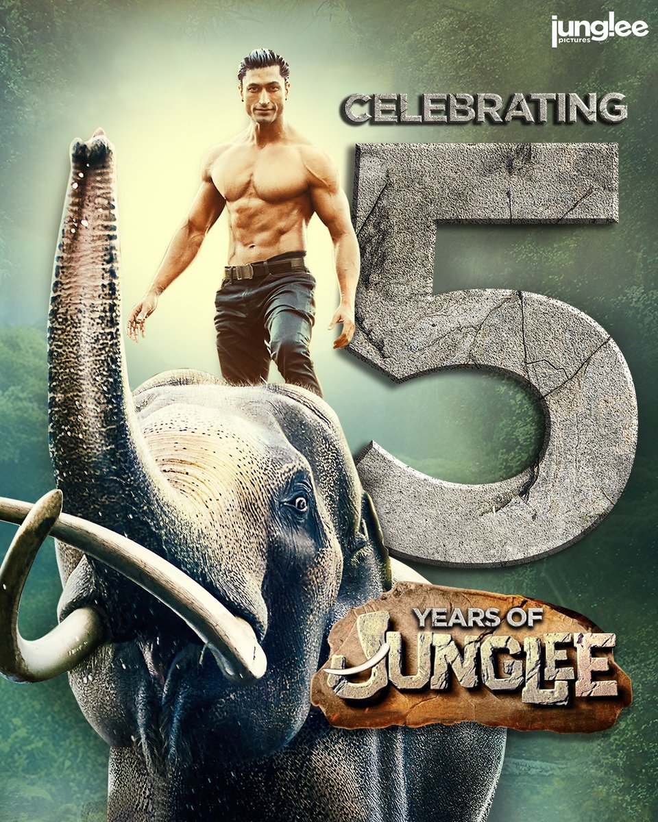 5 years to this heartwarming adventure of love and a beautiful bond! 

Celebrating #5YearsOfJunglee

#VidyutJammwal #JungleePictures