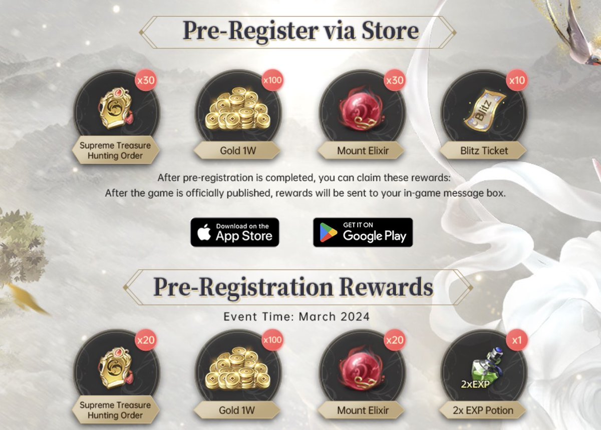 Pre-Register is open now for Ancient World🚀

Get your in-game rewards before pre registration closes❗️

aw.gamesverse.io/t2/403/7597.ht…
👆🏼Pre-Register Now

#GameFi #Gaming #Web3 #AirDrop