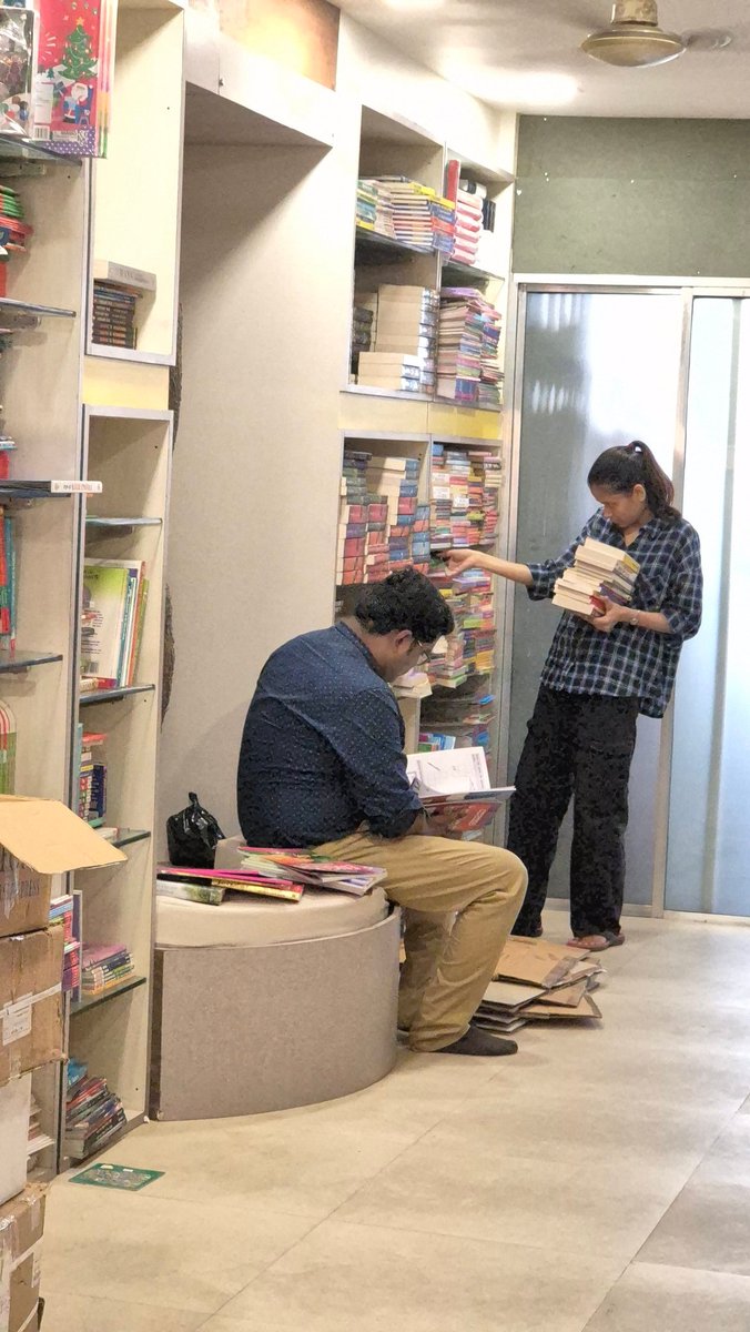 StorytellerKol's tweet photo. Our store is now open!

Our early morning customer is a dad buying books for his 5 year old. 

Calling all parents who are looking forward to discover new books for their toddlers, young kids, &amp; teenagers. Mayura is here to recommend the best new reads for your child. VISIT US! https://t.co/OtmO7TUp5h