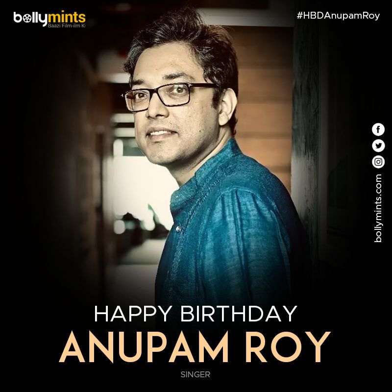 Wishing A Very Happy Birthday To Singer #AnupamRoy !
#HBDAnupamRoy #HappyBirthdayAnupamRoy #AnupamRoySongs