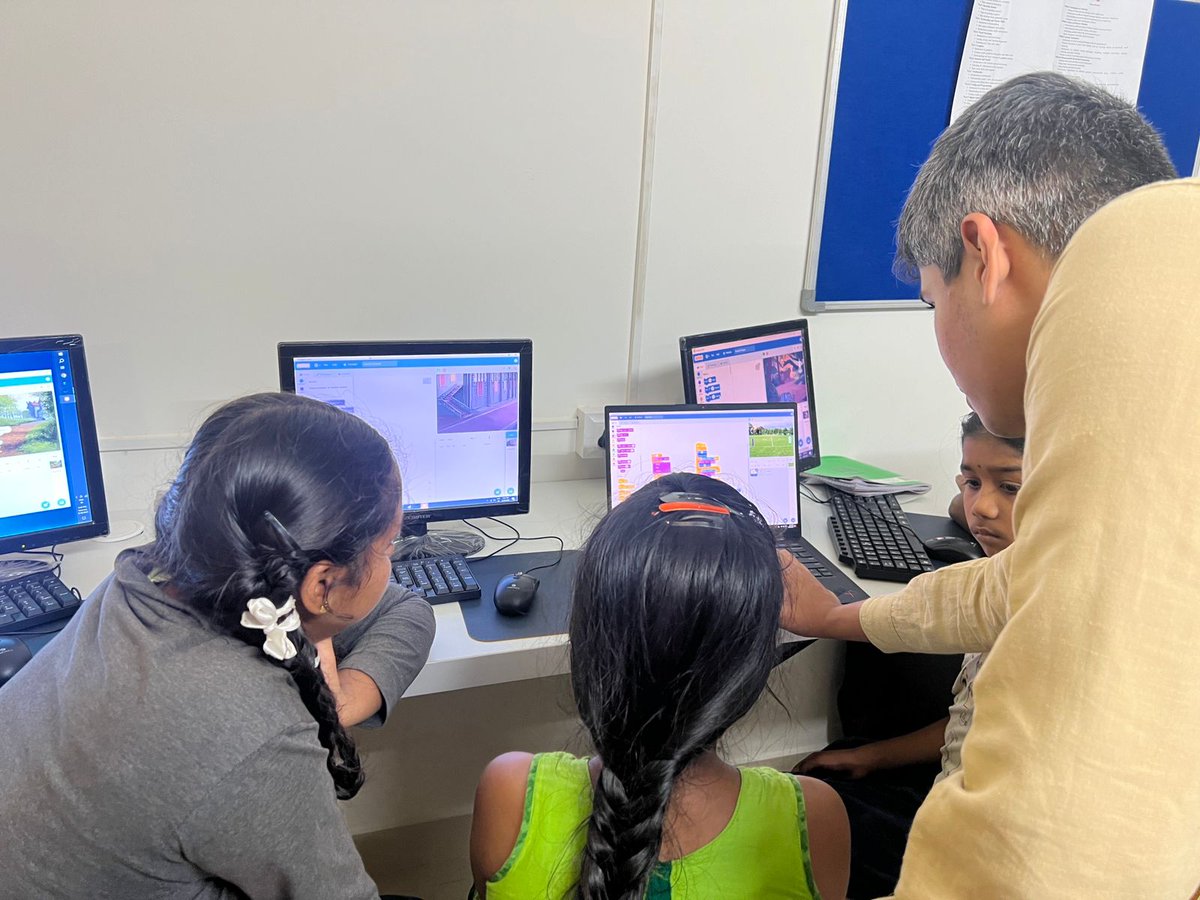 Gaming? Not just fun! ️ Students at Standup India Foundation are mastering Scratch game development, learning valuable coding skills for the future. #ApniPathshala #CodingForKids #FutureReady