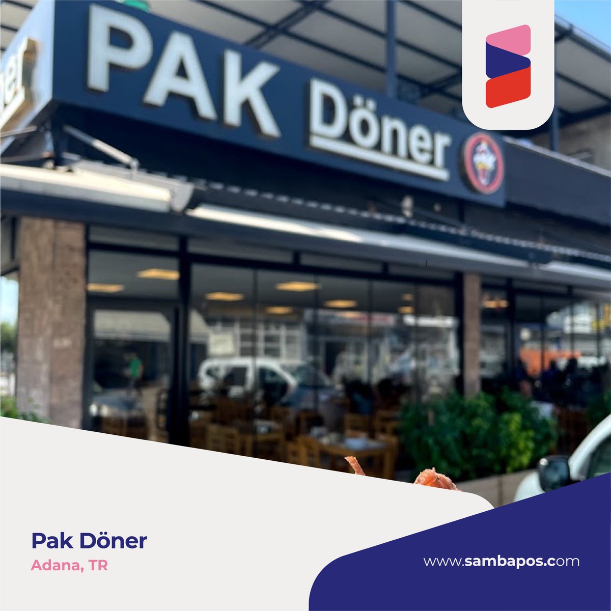 Customer Name / Müşteri Adı: Pak Döner 
Location / Konum: Adana, TR
#sambapos #pointofsale #sambaposisgrowing #onlineordering #restauranttech #restaurantlife #restaurant #restaurantowner #paymentprocessor #waiter #fooddelivery #possystems