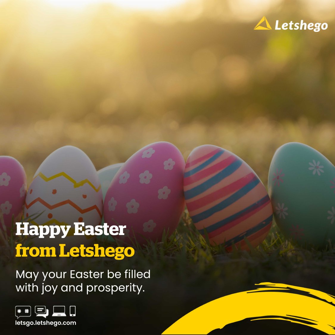 Wishing you a joy-filled Easter from all of us at Letshego! As we celebrate renewal and hope, may your dreams flourish and your aspirations take flight. Here's to a season of growth, prosperity, and new beginnings. #HappyEaster #Letshego