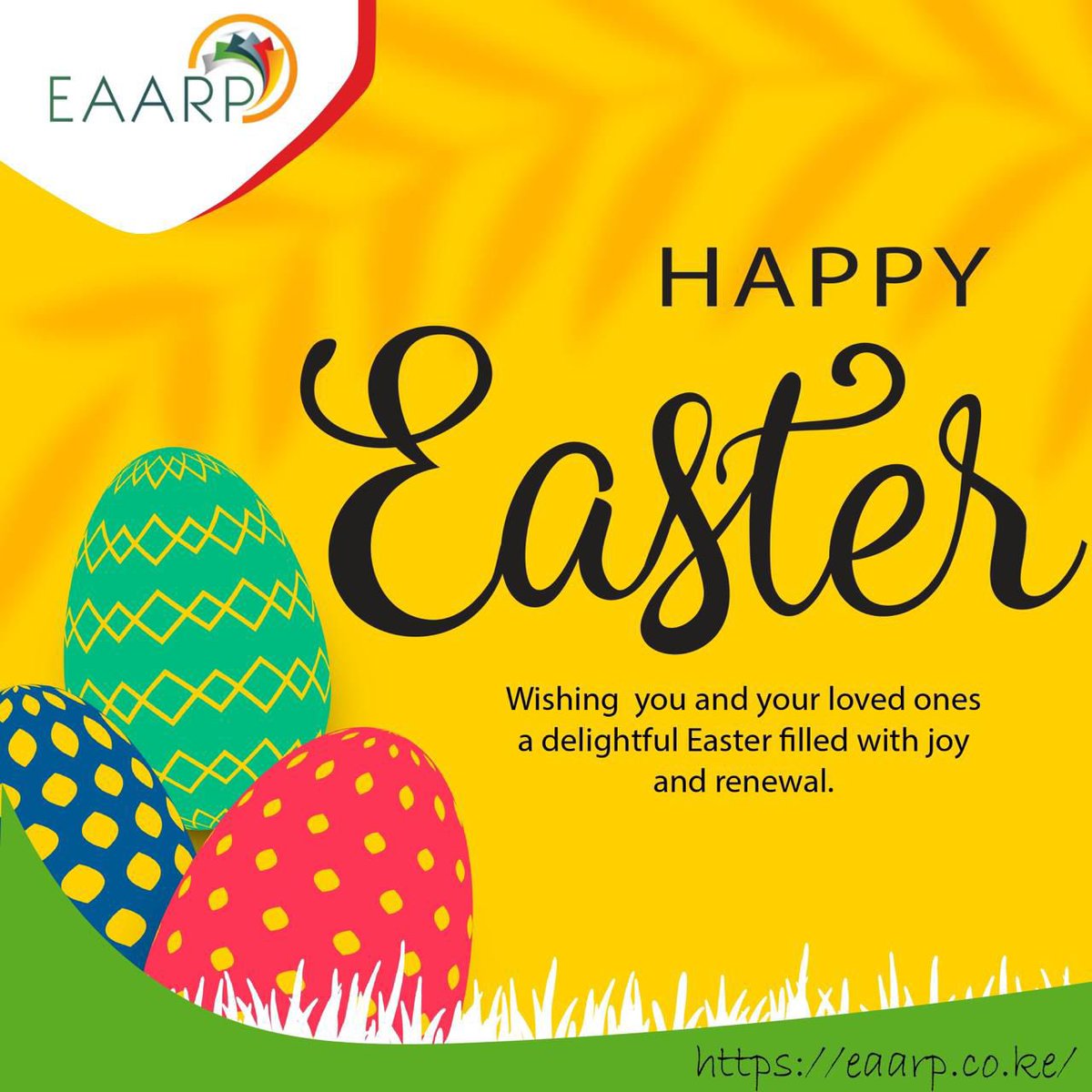 Happy Easter to all EAARP members! Wishing you a joyous celebration filled with love, happiness, and renewal.