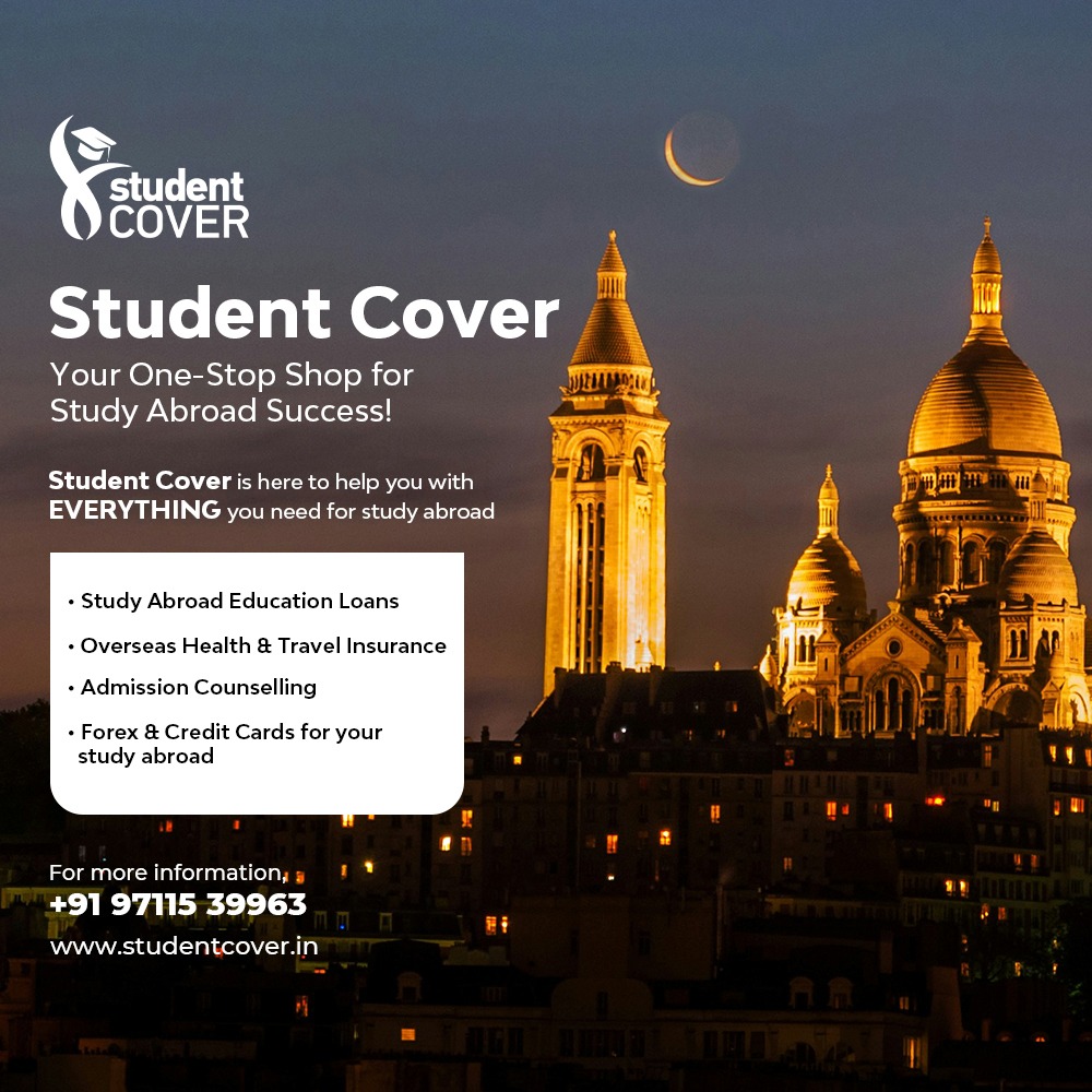 Student Cover Your:  One stop shop for study abroad success!

#studentcover #studyoverseas #studyabroadlife #studyabroad #studentloans #educationloan #studentfinance #studyvisa