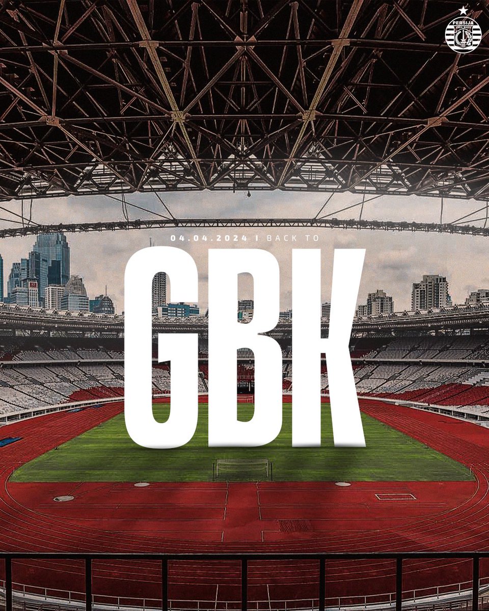 𝐊𝐄𝐌𝐁𝐀𝐋𝐈 𝐊𝐄 𝐉𝐀𝐊𝐀𝐑𝐓𝐀‼️

Persija vs Persis Solo di GBK, Kamis (4/4/2024), pukul 20.30 WIB

𝗕𝗲𝗹𝗶 𝘁𝗶𝗸𝗲𝘁𝗻𝘆𝗮 𝗺𝘂𝗹𝗮𝗶 𝟭 𝗔𝗽𝗿𝗶𝗹 𝟮𝟬𝟮𝟰

Dapatkan 10% Poin Persija Access
Segera Download dan Register

#Persija #Fightin95pirit