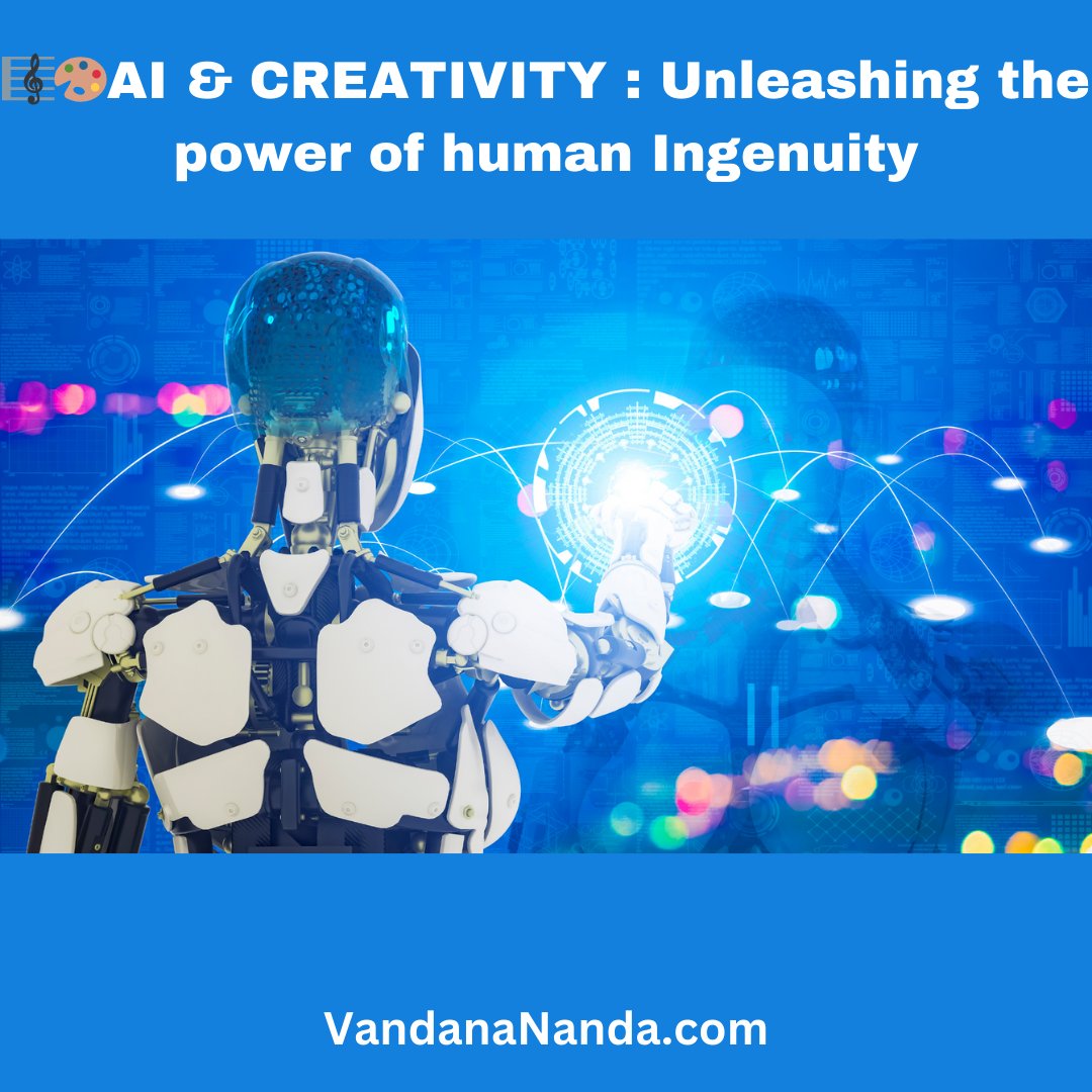 🎼🎨AI & CREATIVITY : Unleashing the power of human Ingenuity
🎨🤖 Thrilled to share our latest insights on the dynamic synergy between #AI and human creativity!
vandanananda.com/post/ai-and-cr…
#askvandanananda