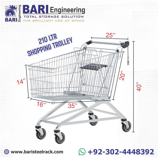 Plastic Shopping Trolley | Baskets & Crates Bari Engineering | Wire Basket Manufacturer Explore our range of plastic shopping trolleys, baskets, and crates from Bari Engineering. #ShoppingTrolley #PlasticTrolley #BasketsAndCrates #BariEngineering #WireBasket #ShoppingSolutions