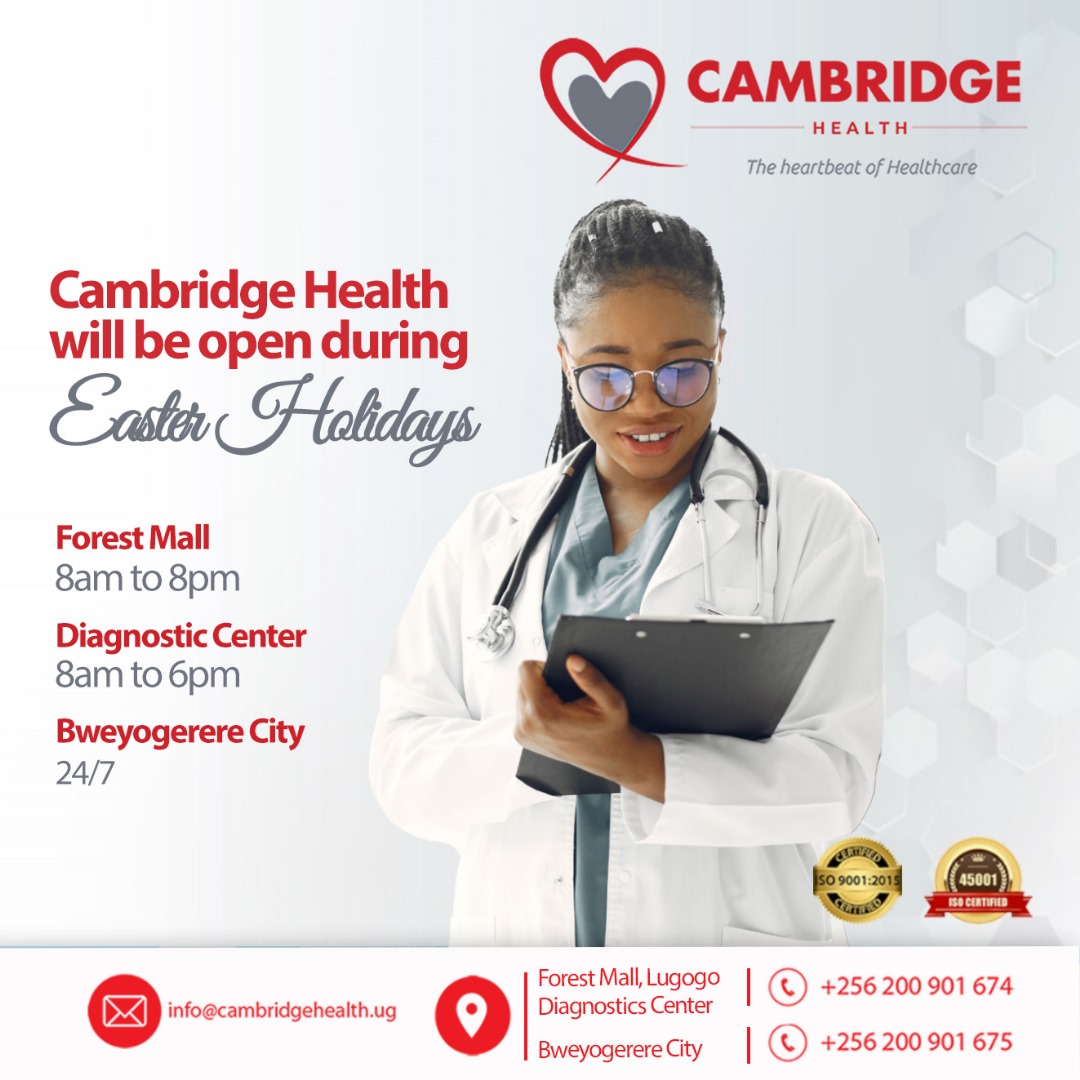 Cambridge Health Medical Center is your trusted partner in healthcare, and we're here for you throughout the Easter season! Our doors are open, ensuring you receive the care you deserve. Trust us, we're the heartbeat of healthcare. 💙 #CambridgeHealth #EasterCare