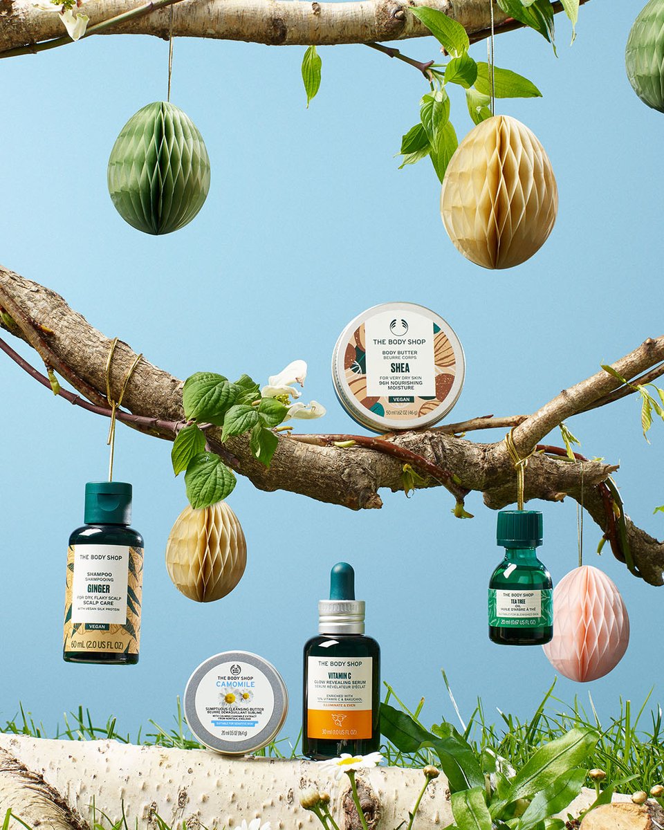 🐰 A very Vegan Easter! 🥚 From basket-fillers to full-sized gift sets, we've got joy-full vegan treats for everyone your list. Shop Now 🛍️: bitly.ws/3gWPI #TheBodyShopSA #ChangemakingBeauty