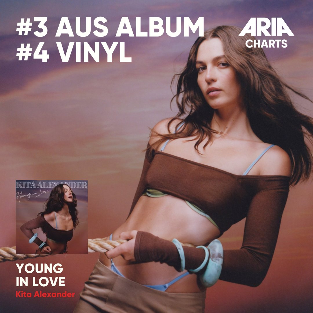 Congratulations #AusMusic artists 🐨🐨@TheVeronicas and 🐨@KitaAlexander for a huge week on the ARIA Charts ❣️👏 #ARIA #ARIACharts #NewMusic #AusMusic #TheVeronicas #KitaAlexander