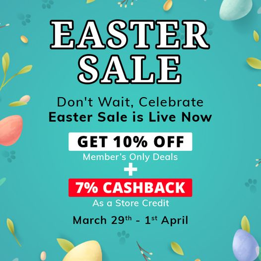 CampingOffers's tweet photo. Hop into savings this Easter weekend! 
From March 29th to 1st April 
Enjoy a cracking 10% OFF on member-only deals, + snag an eggstra special 7% cashback as store credit! 
https://t.co/zuSYgpfRdB
#eastersale #Easter #eastersunday #campingoffers #EasterWeekend #GoodFriday https://t.co/pLbRBVeGqp