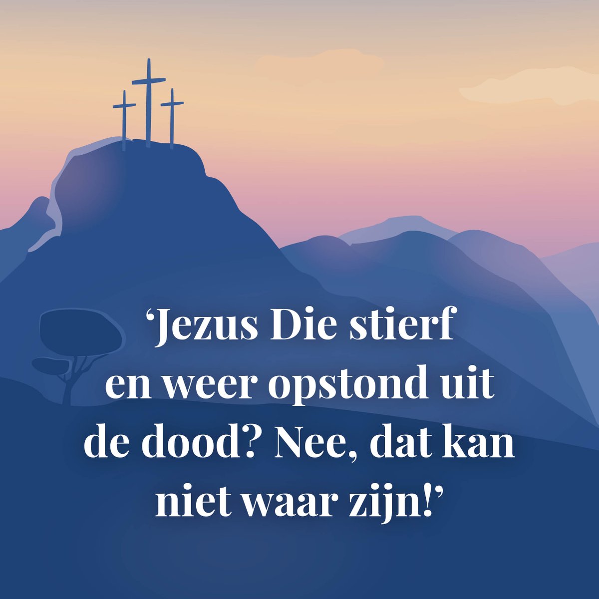 Goede Vrijdag: Jezus stierf aan het kruis. Waarom? Kijk de video:
youtu.be/RivmgODpgB8?si… 

#goedevrijdag #kruis #jezus #geloof