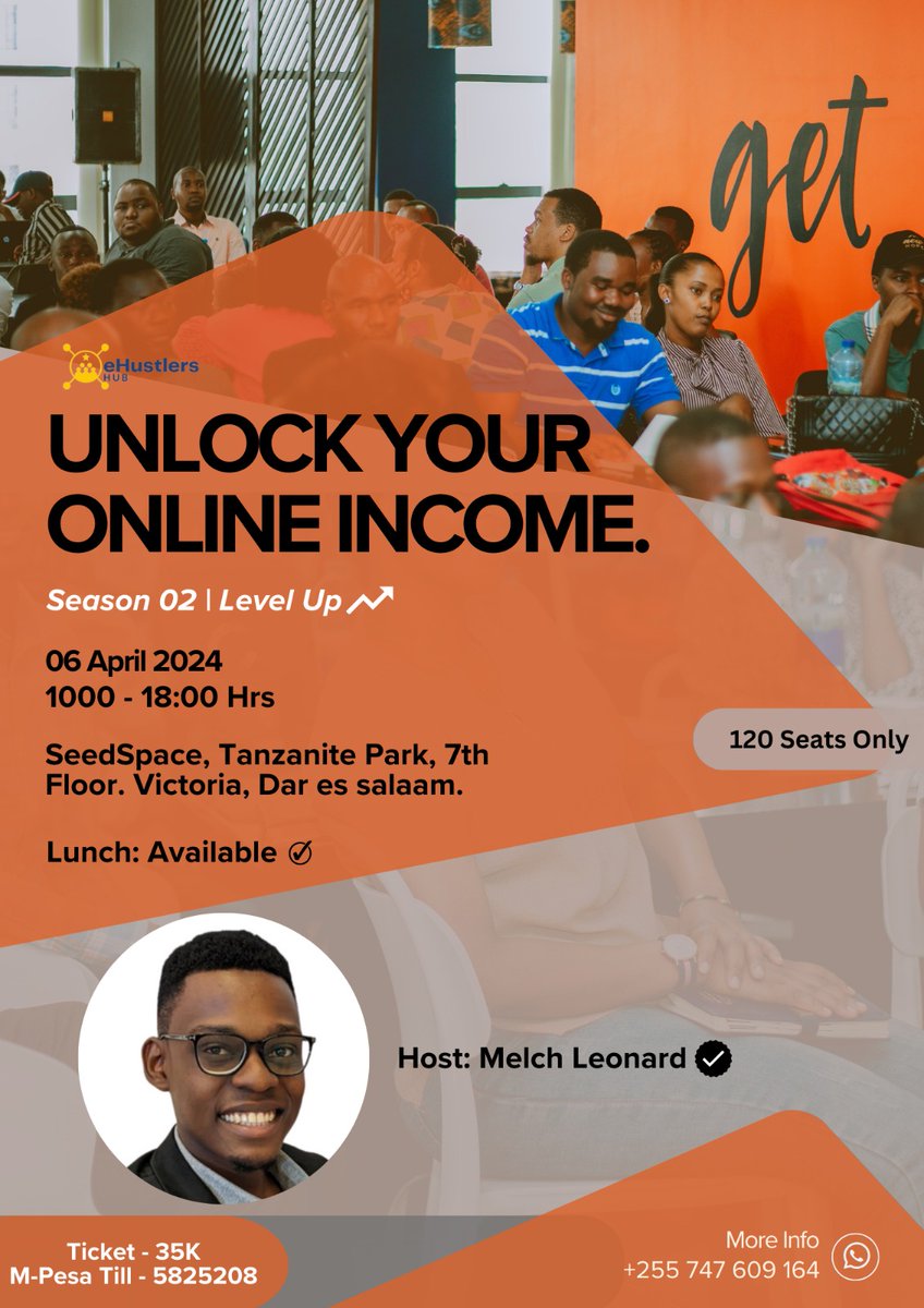 meetmelch's tweet photo. This time around FOCUS, ni watu wakatengeneze mkwanja sasa,

Masaa 10 ya kukaa meza moja, na kukuonyesha, this is how we do it,

Instructors List 👇 https://t.co/e6dlNqkC1s