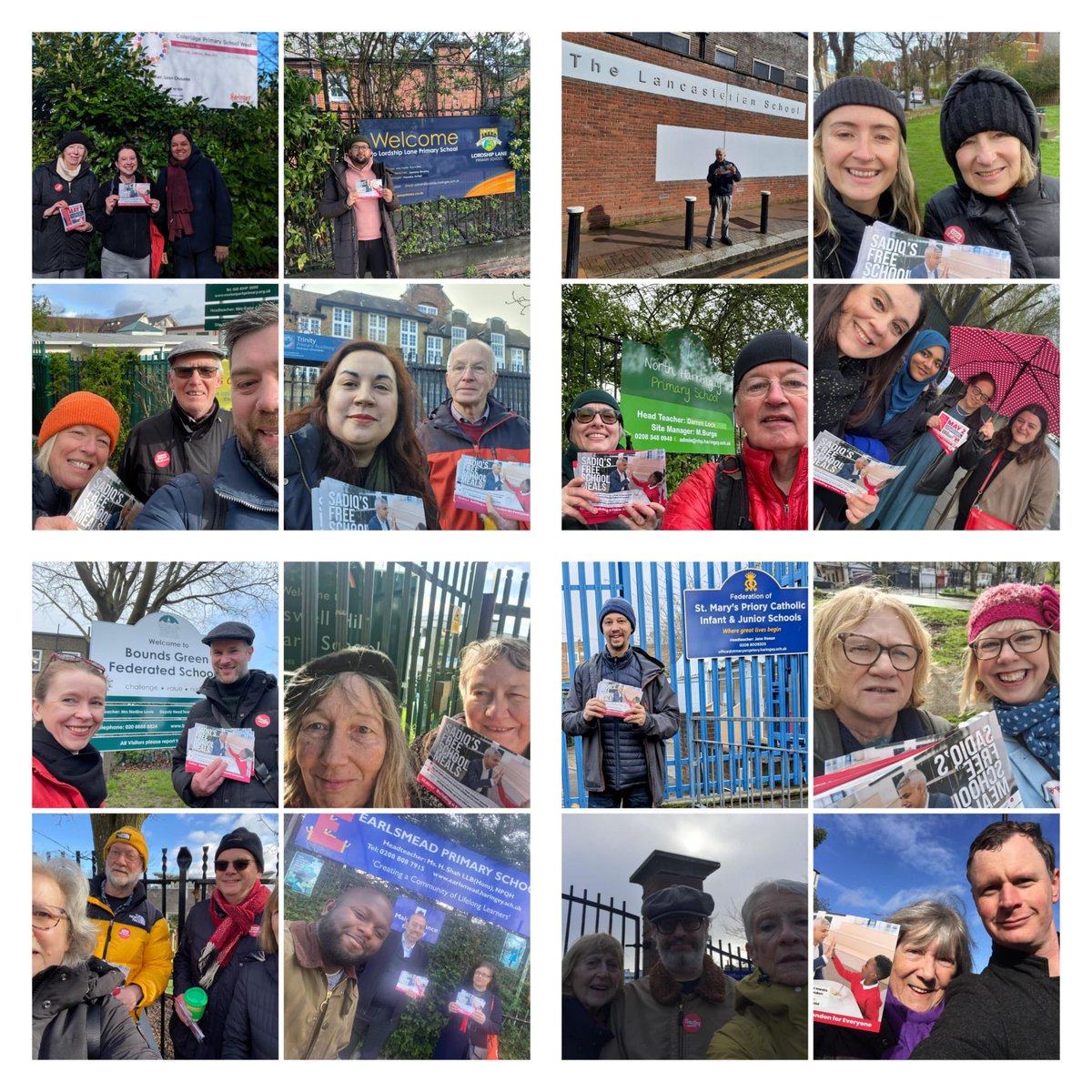 #TeamHaringey were all across the borough yesterday talking to parents/carers about the @SadiqKhan pledge to provide Free School Meal for all primary age children. Thank you Sadiq for helping us to make sure that no child goes hungry in Haringey. #VoteLabour #May2nd 🌹🌹🌹