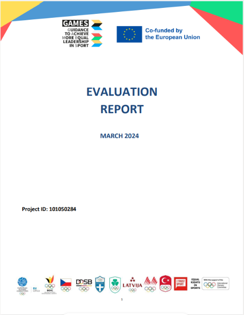GamesErasmus's tweet photo. 📖DELIVERABLE📖
📢The #GAMESPROJECT submitted its last deliverable, the "Evaluation Report", assessing the implementation and quality of the project's outcomes & contributions to #GenderEquality♀️in #sports leadership🏆
Find out more about the recommendations⤵️ https://t.co/rtQ4l9mfT0