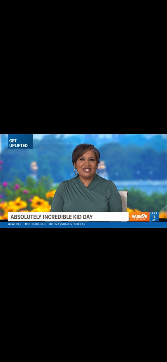 HiloHIChadO's tweet photo. Let’s #GetUplifted by celebrating Absolutely Incredible Kid Day 👏😄🤙 @DCAllisontv @Wisdommartintv @MiriWeather @LindsNance @wusa9 ❤️ https://t.co/oWXybGBVqt